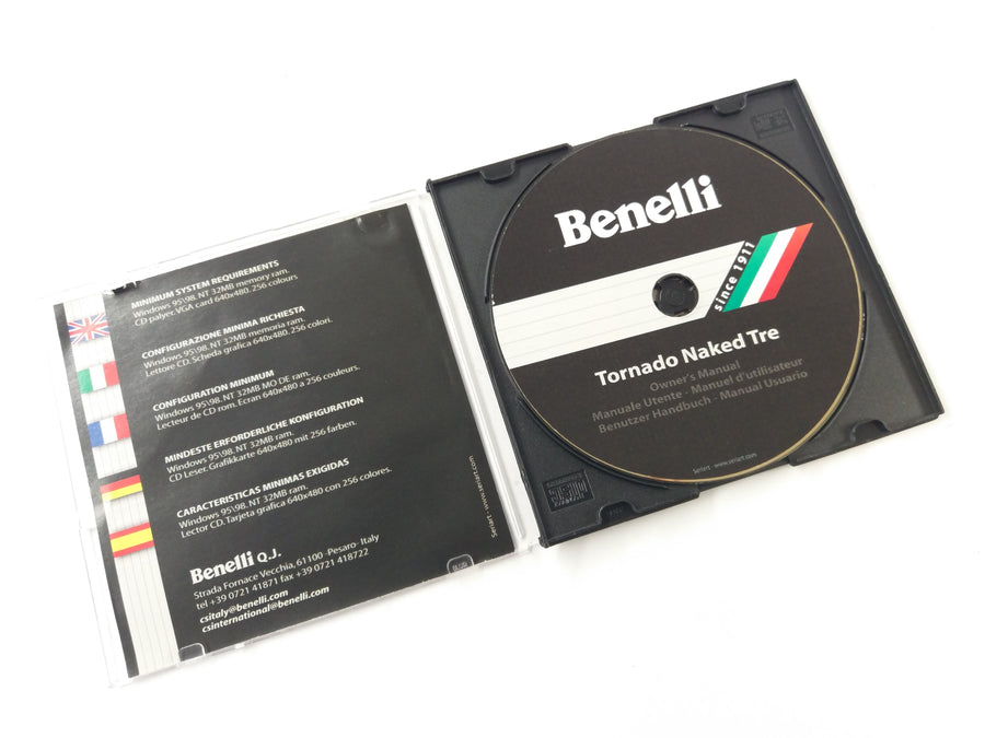 Benelli TNT 1130 Sport [2002] - Brugervejledning CD