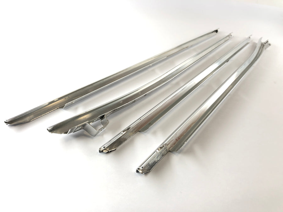 BMW M 535i E28 [1986] - Chrome -Decorative Strips Do Doors Outdoors
