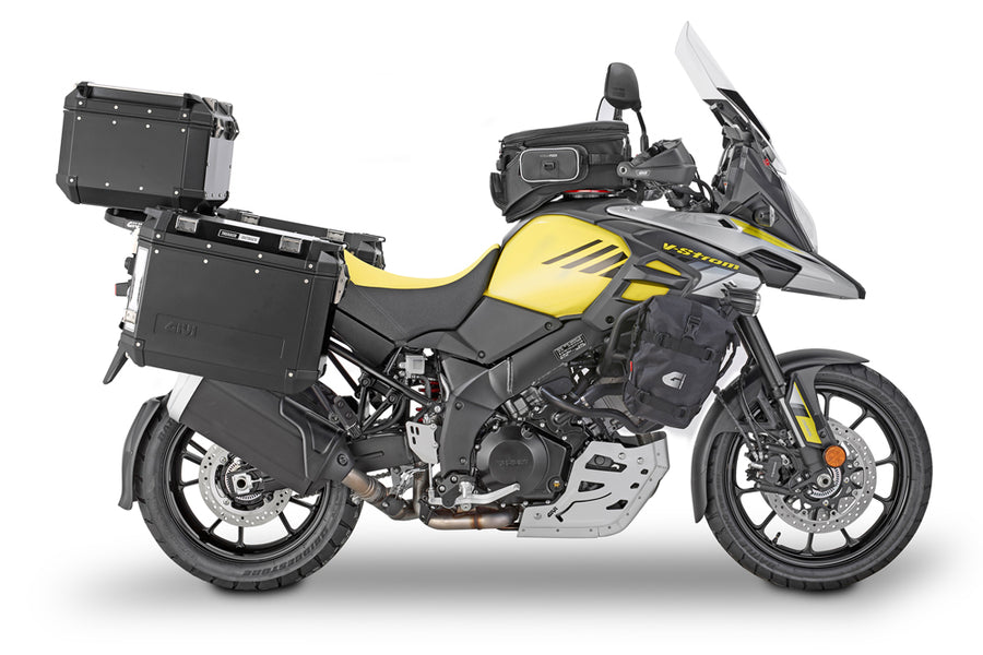 Suzuki DL 1000 V-Strom [2014–2019] – Stahlrohr-Seitenkofferträger Cam-Side, 18 mm