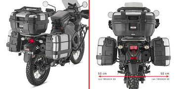 Kawasaki KLR 650 S [2023–2025] – Seitenkofferträger Monokey