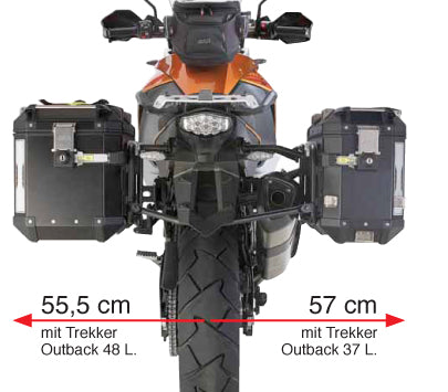 KTM Super Adventure R 1290 [2017-2020] - Sidekasseholder i stålrør Cam-Side
