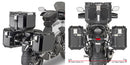 Honda NX 500 E-kobling [GIVI] - sidekasse i stålrør PL ONE-FIT til Trekker Outback MONOKEY®