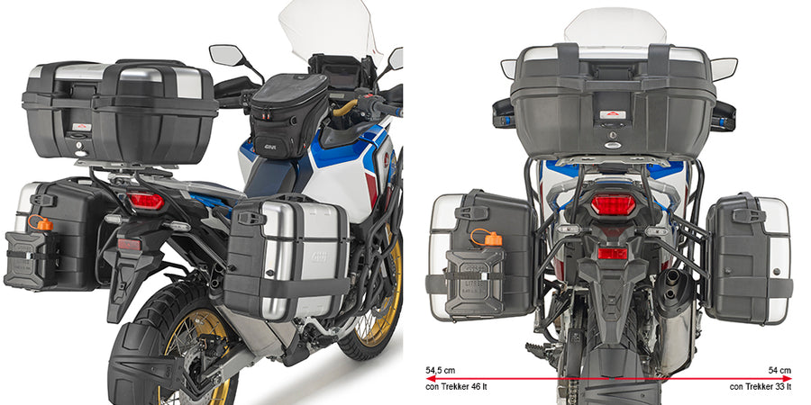 Honda CRF 1100 L Africa Twin Adventure Sports [GIVI] - Sidetaskeholder PL ONE-FIT til MONOKEY®-konfiguration