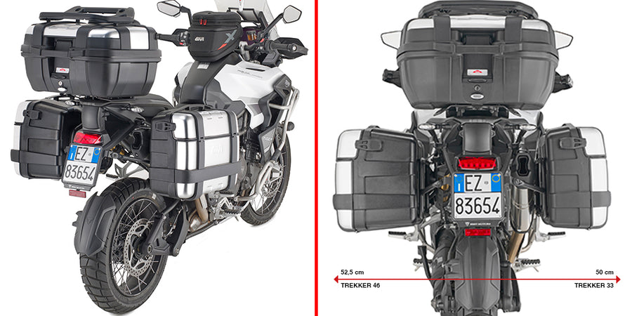 Triumph Tiger 1200 GT Explorer [GIVI] - sidetaskeholder PL ONE-FIT til konfiguration af MONOKEY® sidetasker