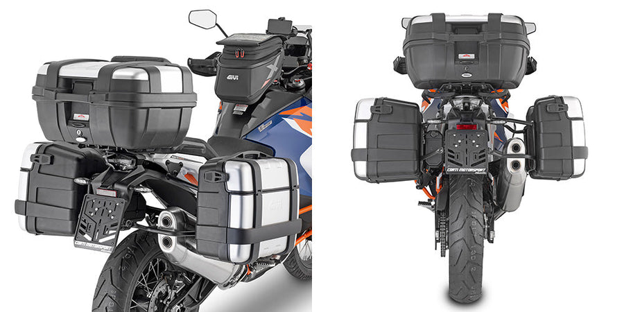 KTM 1390 Super Adventure S Evo [2026] – PL ONE-FIT Seitenkofferträger Monokey