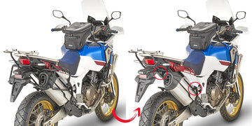 Honda CRF 1000 L Africa Twin [GIVI] - Seitenkoffer-Träger abnehmbar für MONOKEY® oder RETRO FIT Koffer nur mit Topcase