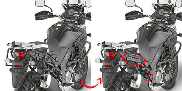 Suzuki DL 650 V-Strom [GIVI] - Aftagelig sidetaskeholder til MONOKEY® eller RETRO FIT etuier ikke kompatibel med