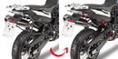 BMW F 800 GS [2008-2017] – Aftagelig sidetaskeholder Monokey eller Retro Fit