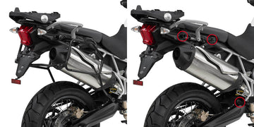 Triumph Tiger 800 XC [2011–2017] – Abnehmbarer Seitenkofferträger Monokey oder Retro Fit