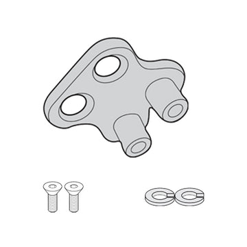 Ducati Multistrada 950 [GIVI] - Kit für die Montage des PLR7406CAM Träger