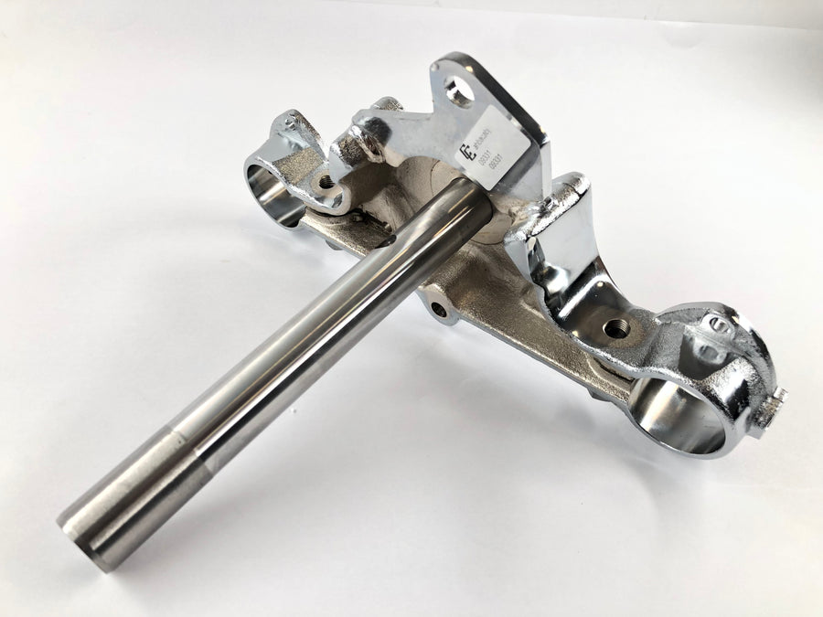 Harley Davidson FLST [1986-1990] - nedre tredobbelt klemme til FL Softail krom