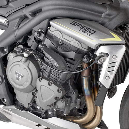 Triumph Speed Triple 1200 RS [GIVI] - Kit für die Montage der Rahmenschieber SLD01_ _ zu montieren mit der SLD01_ _