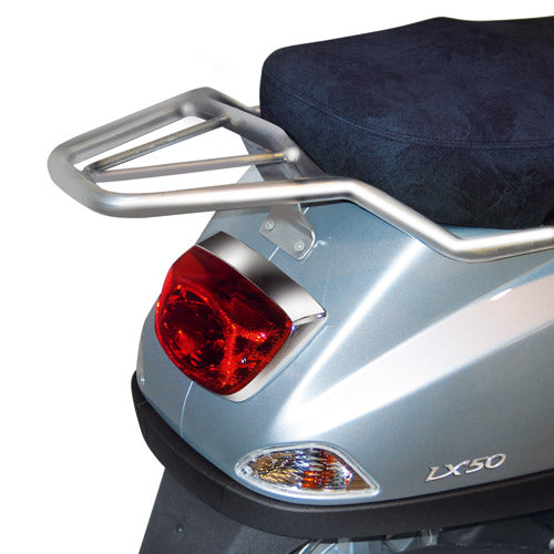 Piaggio Vespa S 125 [2007-2014] – Monolock topkasseholder, krom