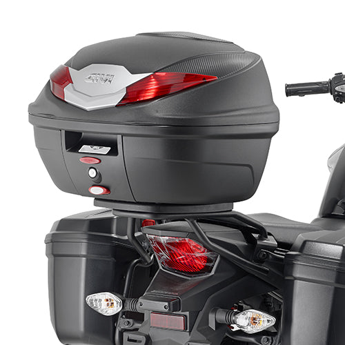 Honda CB 125 F [GIVI] - Topcase Träger für MONOLOCK® Koffer benutzen Sie die im Koffer mitgelieferte MONOLOCK® Platte
