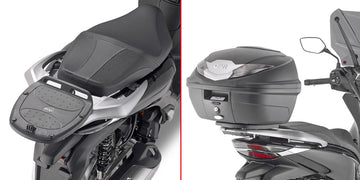 Honda SH 150 [2020–2026] – Topcaseträger für Monolock, mit Platte