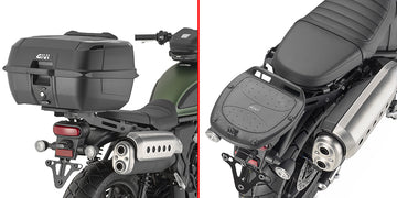 Honda CL 500 [GIVI] - Topkasseholder til MONOKEY® eller MONOLOCK® kufferter, der skal monteres med MONOKEY® pladen M5
