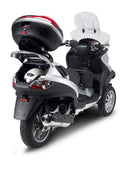 Piaggio MP3 125 [2006-2011] – topboksholder til Monolock, med plade