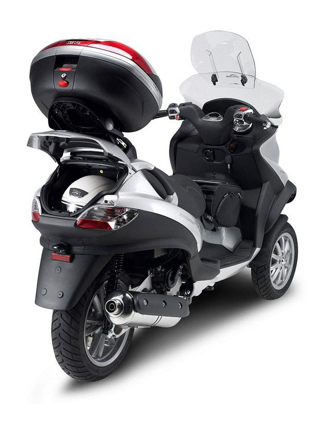 Piaggio MP3 400 [2006-2011] – topboksholder til Monolock, med plade