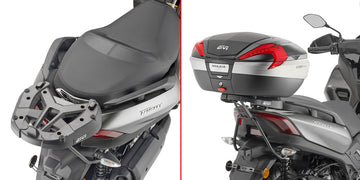Yamaha X-MAX 125 [GIVI] - Topkasseholder til MONOKEY® eller MONOLOCK® kufferter, der skal monteres med MONOKEY® pladen M5