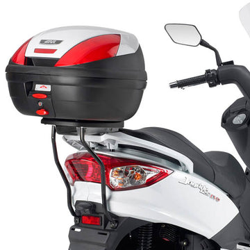 SYM Joyride Evo 125-200 / Joyride S 125-200 [GIVI] - Toptaskeholder til MONOLOCK® kufferter brug dem i kufferten