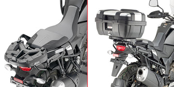 Suzuki V-Strom 1050 DE [GIVI] - Topcase Träger für MONOKEY® oder MONOLOCK® Koffer zu montieren mit der MONOKEY® Platte