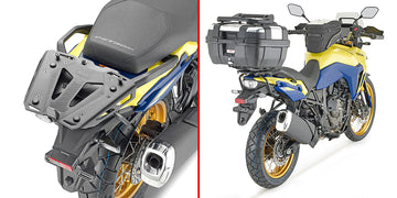 Suzuki V-Strom 800 DE [GIVI] - Topcase Träger für MONOKEY® oder MONOLOCK® Koffer zu montieren mit der MONOKEY® Platte M5