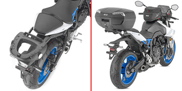 Suzuki GSX 8S [GIVI] - Topkasseholder til MONOLOCK®-kasser, der skal monteres med MONOLOCK®-pladen M5M og M6M eller
