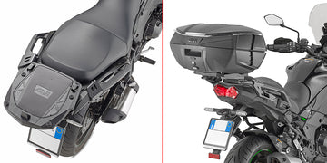 Kawasaki Versys 1000 / Versys 1000 SE [GIVI] - Topkasseholder til MONOKEY®-etuier med MONOKEY®-plade