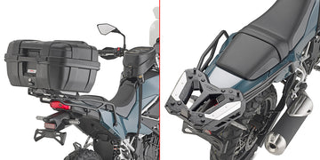 Kawasaki KLE 500 / KLE 500 SE [GIVI] - Topkasseholder til MONOKEY® eller MONOLOCK® kufferter, der skal monteres med MONOKEY®