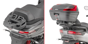 Piaggio MP3 350-400-500 Sport / Business [GIVI] - Toptaskeholder til MONOKEY® eller MONOLOCK® kufferter, der skal monteres med
