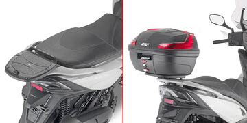 Kymco Agility 300-350 R16 [GIVI] - Toptaskeholder til MONOLOCK® kufferter brug den, der følger med kufferten