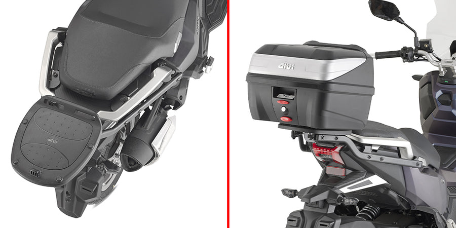 SYM ADX 125 [GIVI] - Topcaseholder til MONOLOCK® kufferter, brug MONOLOCK® pladen inkluderet i kufferten