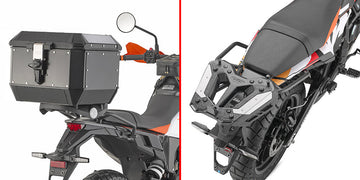 KTM 390 SMC R [2026] – Topcaseträger Monokey oder Monolock