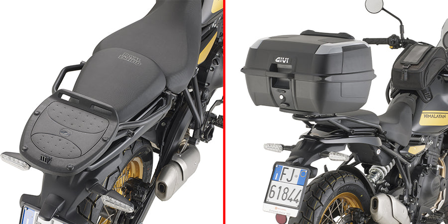 Royal Enfield Himalayan 450 [GIVI] - Topcase Träger für MONOKEY® oder MONOLOCK® Koffer zu montieren mit der MONOKEY®