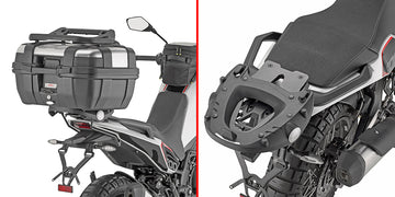 Moto Morini X-Cape 700 [GIVI] - Topcase Träger für MONOKEY® oder MONOLOCK® Koffer zu montieren mit der MONOKEY® Platte