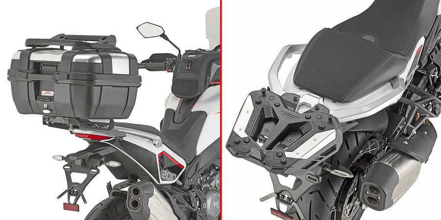 Moto Morini X-Cape 1200 [GIVI] - Topkasseholder til MONOKEY® eller MONOLOCK® kufferter, der skal monteres med MONOKEY® pladen