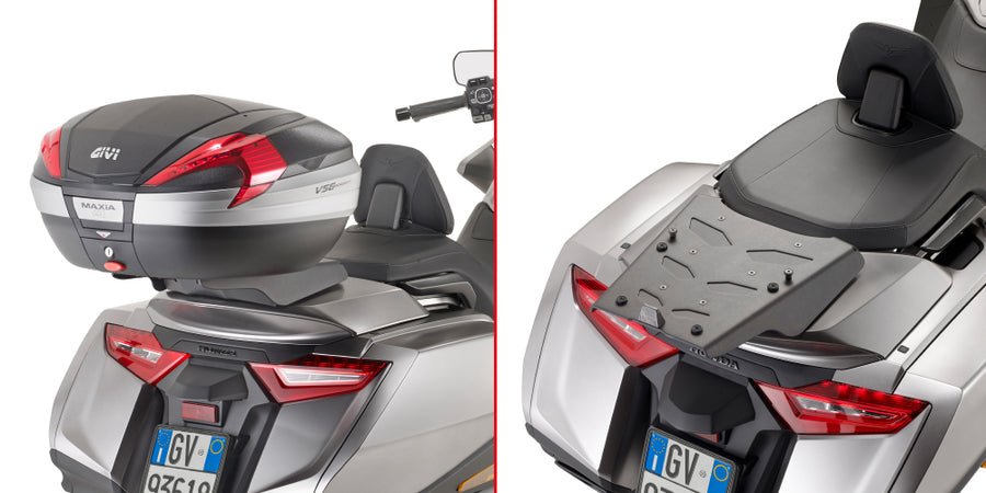 Honda GL 1800 Gold Wing [GIVI] - Träger aus eloxiertem Aluminium für MONOKEY® Koffer max