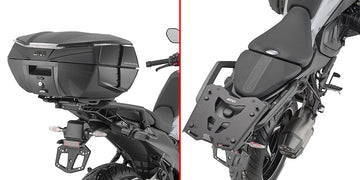 BMW R 1300 R [GIVI] - Träger aus eloxiertem Aluminium für MONOKEY® Koffer
