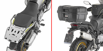 VOGE Valico 900 DSX [GIVI] - Träger aus eloxiertem Aluminium für MONOKEY® Koffer max