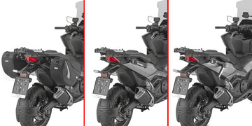 Honda X-ADV 750 [GIVI] - Par specifikke tilbagetrækkelige stealth-beslag lavet af technopolymer forstærket med glasfiber