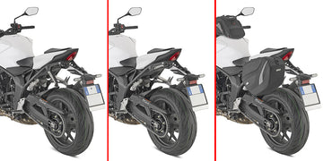 Honda CB 1000 Hornet [GIVI] - Einziehbare Stealth Halterung aus mit Glasfaser verstärktem Technopolymer für die linke