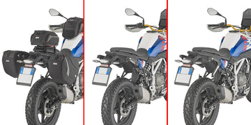 BMW F 450 GS [GIVI] - Par specifikke udtrækkelige stealth-beslag lavet af glasfiberforstærket technopolymer med