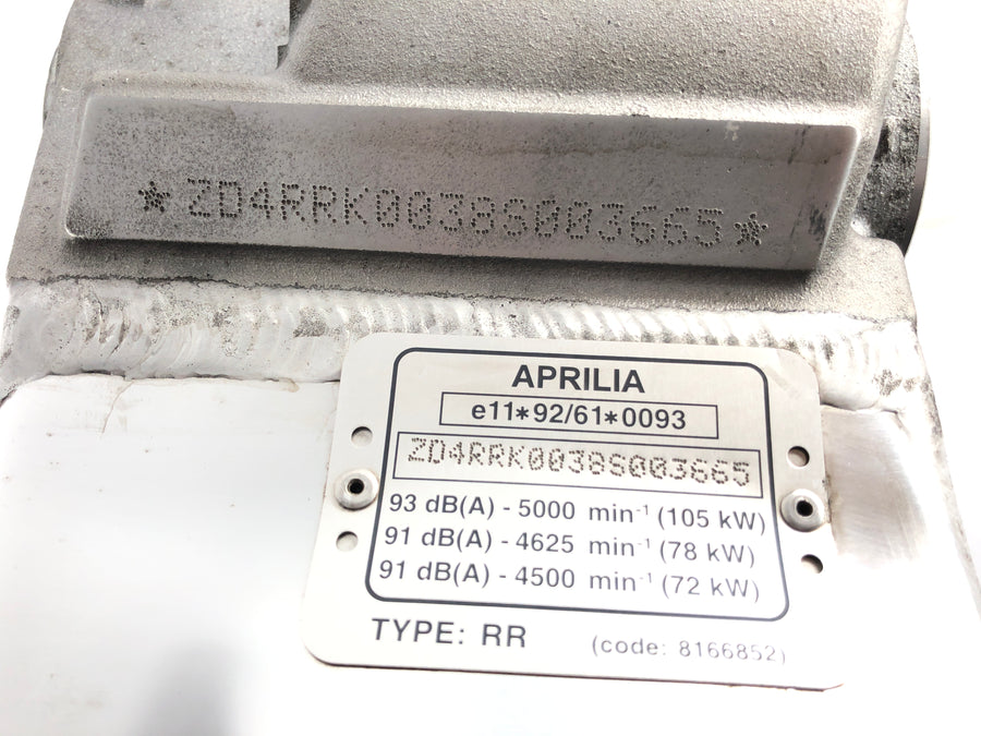 Aprilia RSV 1000 RR Factory [2009] - Ramme med køretøjsdokumenter