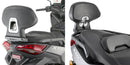 Yamaha X-Max 300 Tech Max [GIVI] - Passagerryglænsenhed tillader ikke, at holderen og kufferten fastgøres