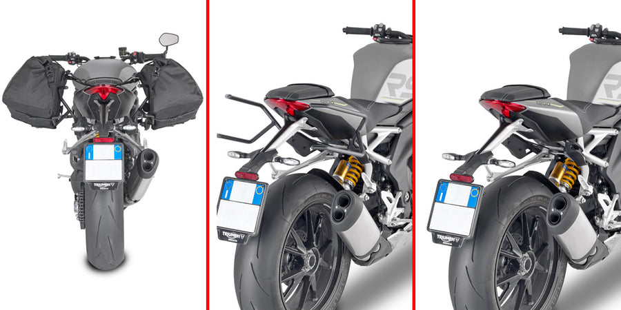 Triumph Speed ​​​​Triple 1200 RS [GIVI] - Spacer til REMOVE-X aftagelig til sadeltasker