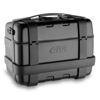 Trekker 46 - Monokey Koffer schwarz – mit Alu Cover schwarz / Max Zuladung 10 kg