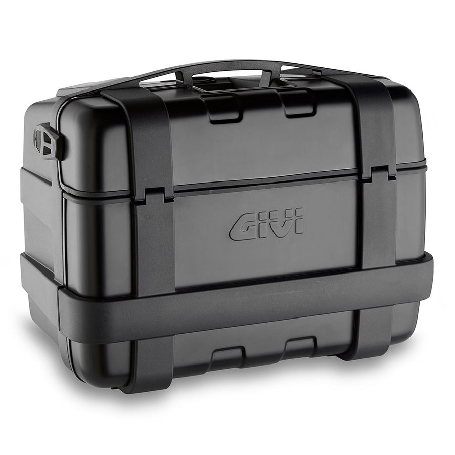 Trekker 46 - Monokey Koffer schwarz – mit Alu Cover schwarz / Max Zuladung 10 kg