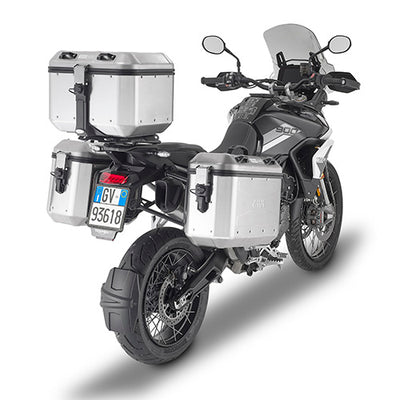 Trekker 36 Dolomiti ALU-Koffer Satz Monokey – schwarz, 36 L Volumen