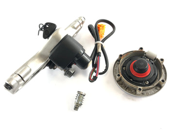 BMW K 1200 GT K12 [2004] - Castle Set Fuel Lock Ignition Lock til gaffelbroen ovenfor - 0