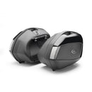 V35 - Sidetaskesæt Monokey® SIDE Tech – med dæksel sort uni / Maks. belastning 10 kg
